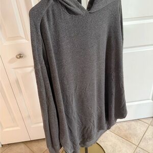 Free Press Taupe Lounge Hoodie